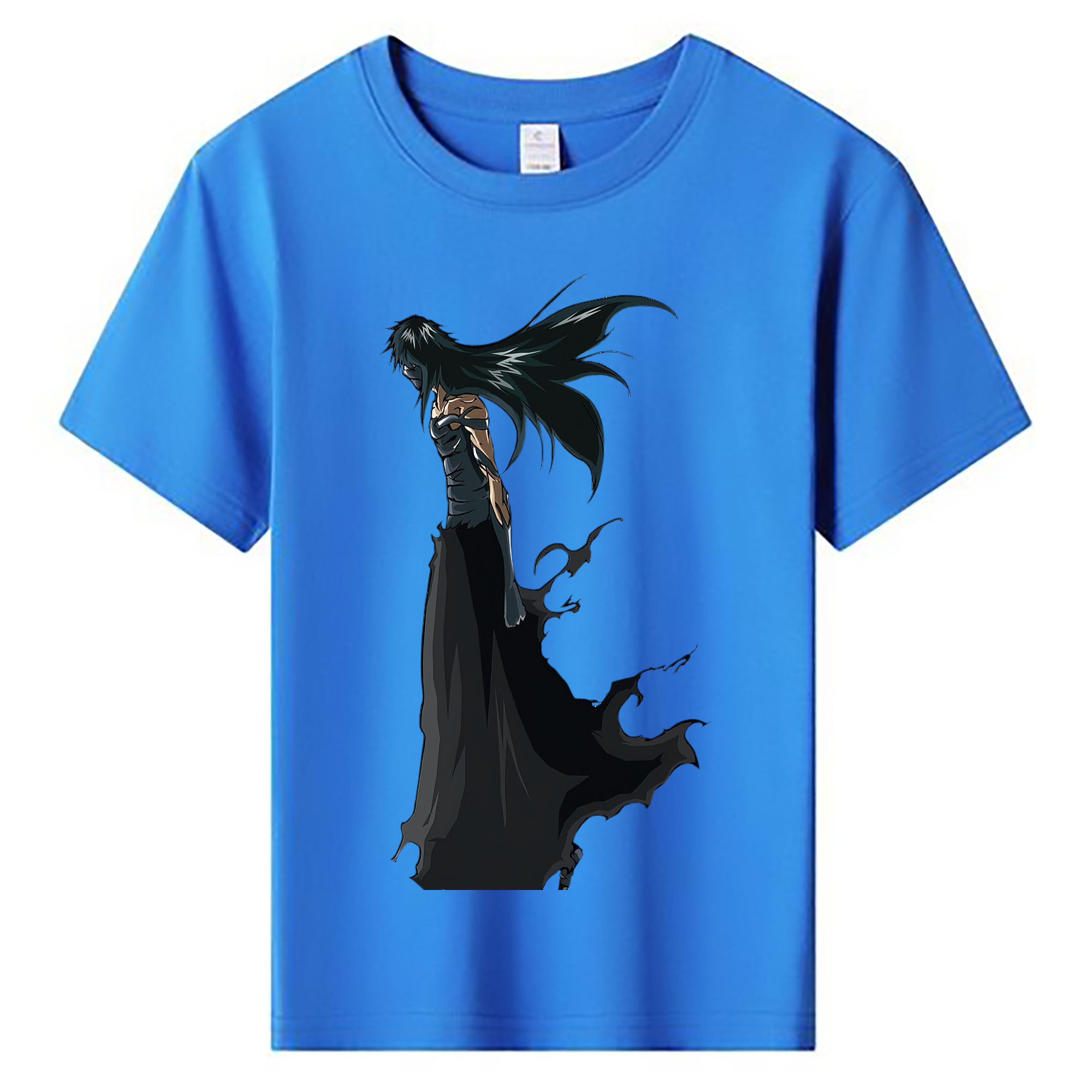 （画像用） ブリーチ 黒崎一護（くろさき いちご）BLEACH Kurosaki Ichigo 綿100％キッズTシャツ（フロントプリント）